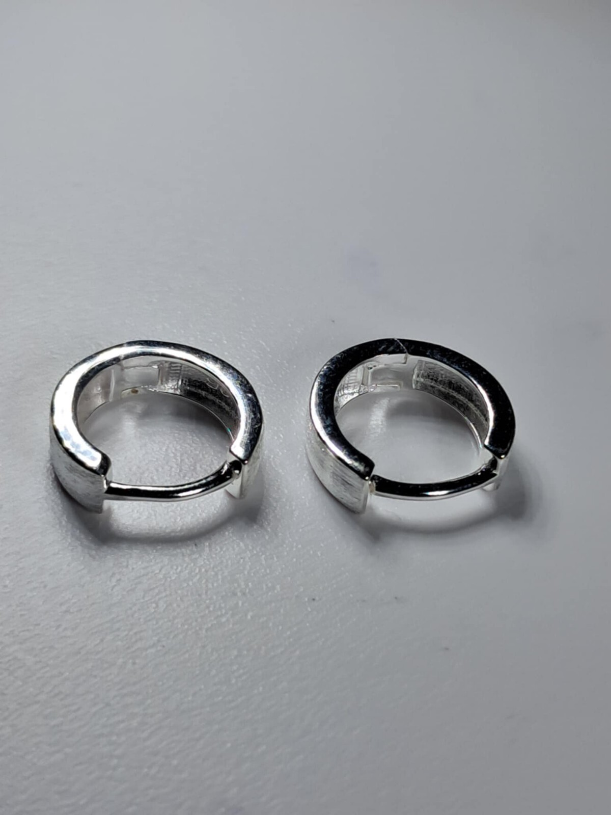 925 Solid Sterling Silver Hoop Earrings For Women [EAR114]