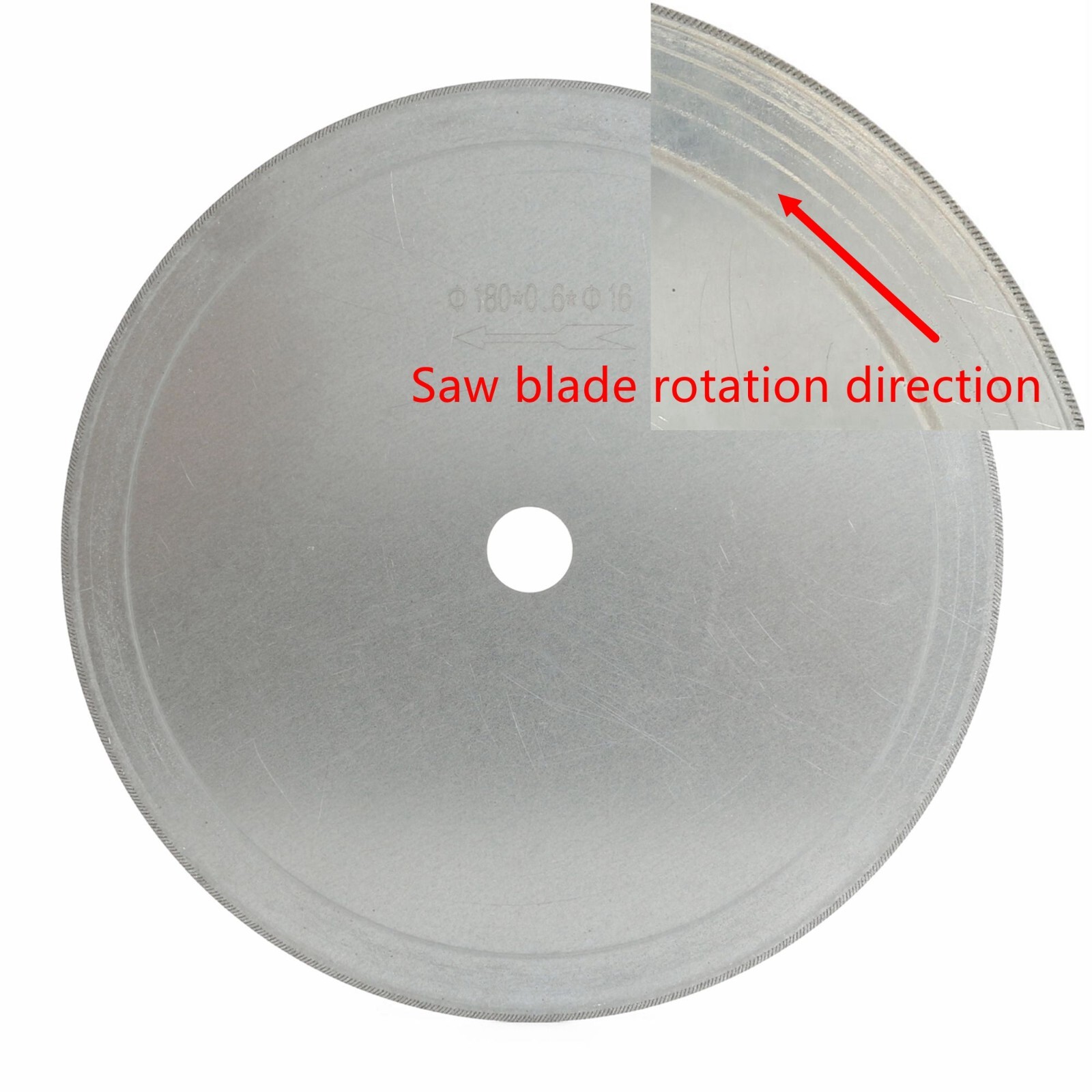 7″ inch 180mm SuperThin Rim Diamond Lapidary Saws Blades Jewelry Tools for Stone