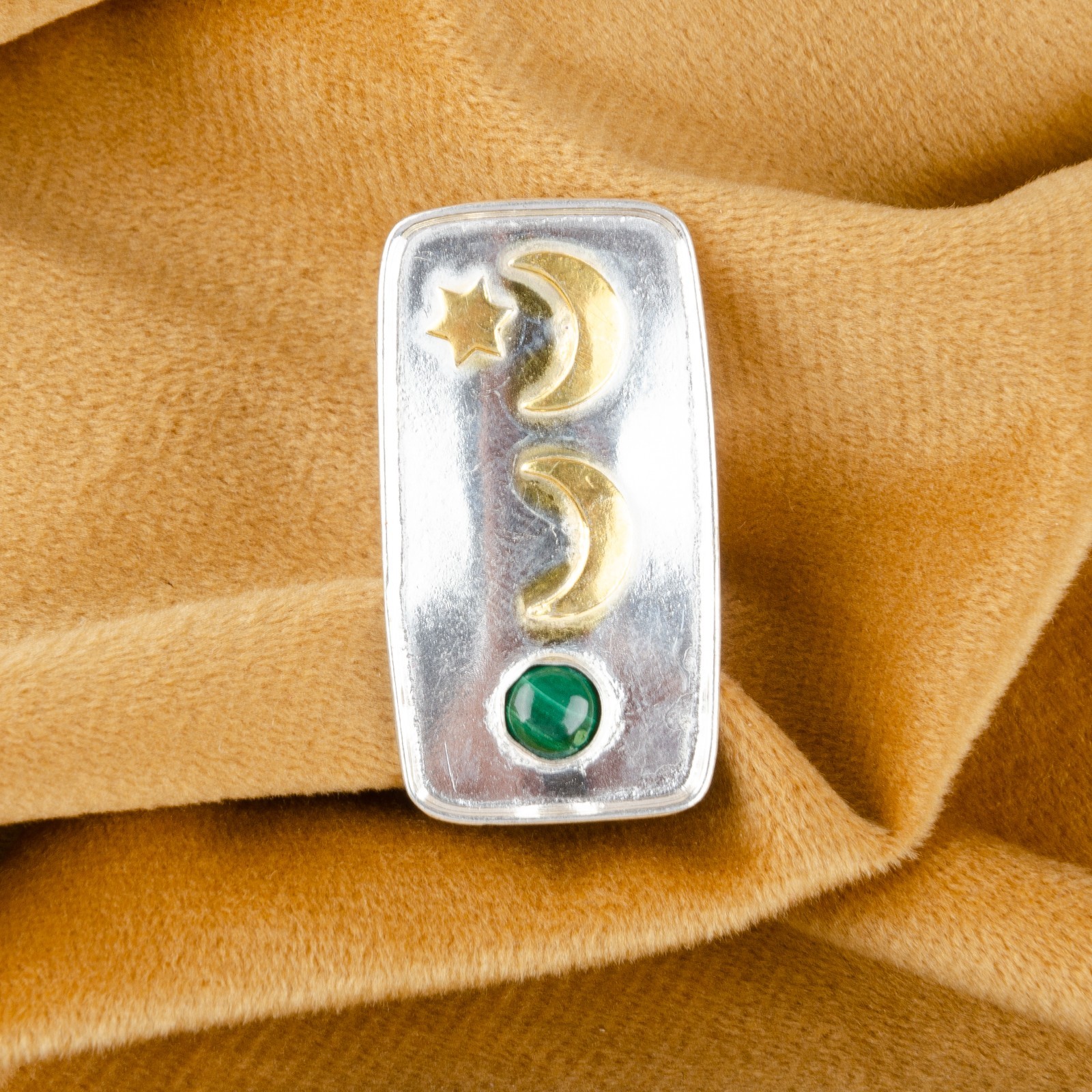Natural Malachite Gemstone 925 Sterling Silver Jewelry Handmade Ring All Size DW