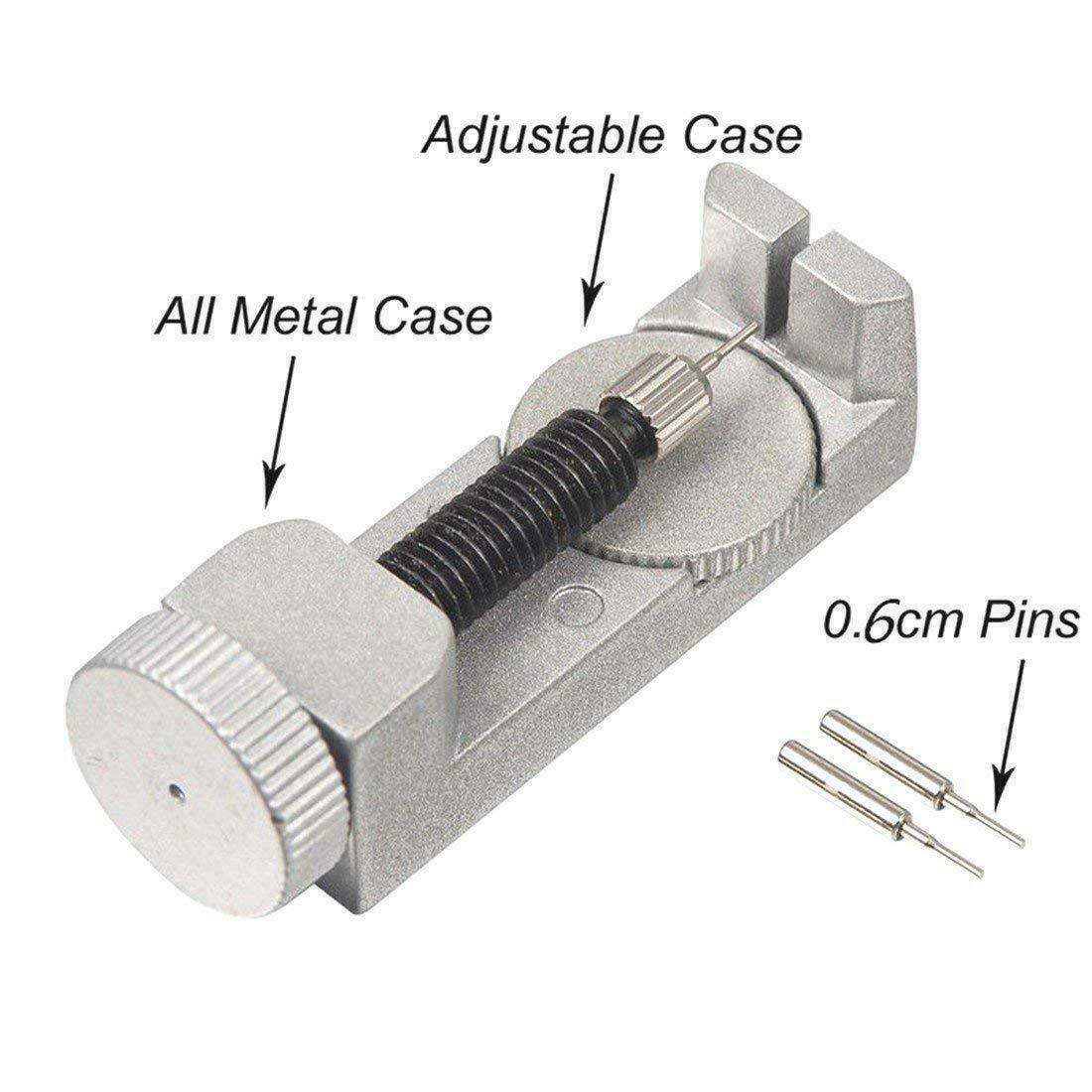 Metal Adjustable Watch Band Strap Bracelet Link Pin Remover Repair Tool Kit NEW