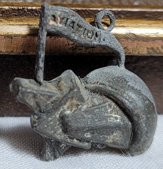 Vintage metal AVIATION MILITARY?? charm jewelry