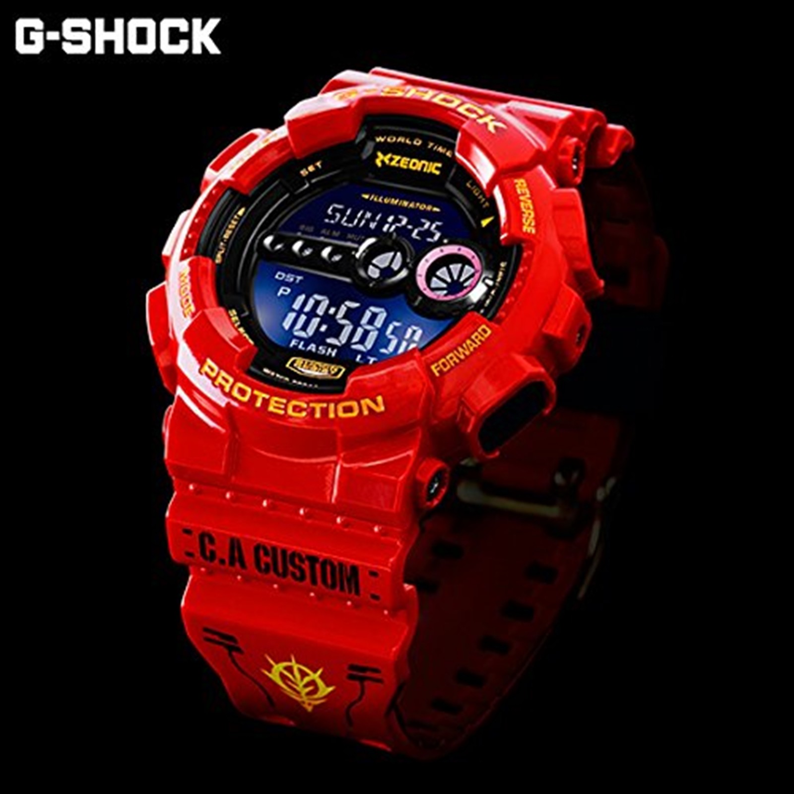 G-shock x Char Gundam Gshock limited 35th anniversarry BANDAI Japan NEW