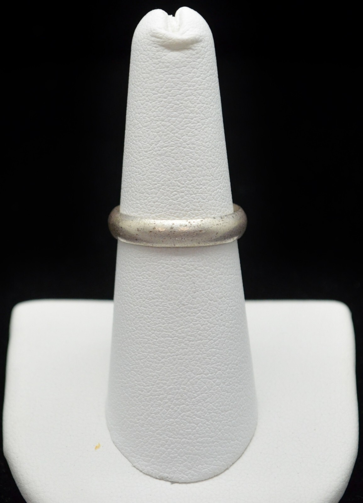 Sterling Silver Simple Band w/ “Circle of Life” Engraving Ring SZ 7.0 #FMX874
