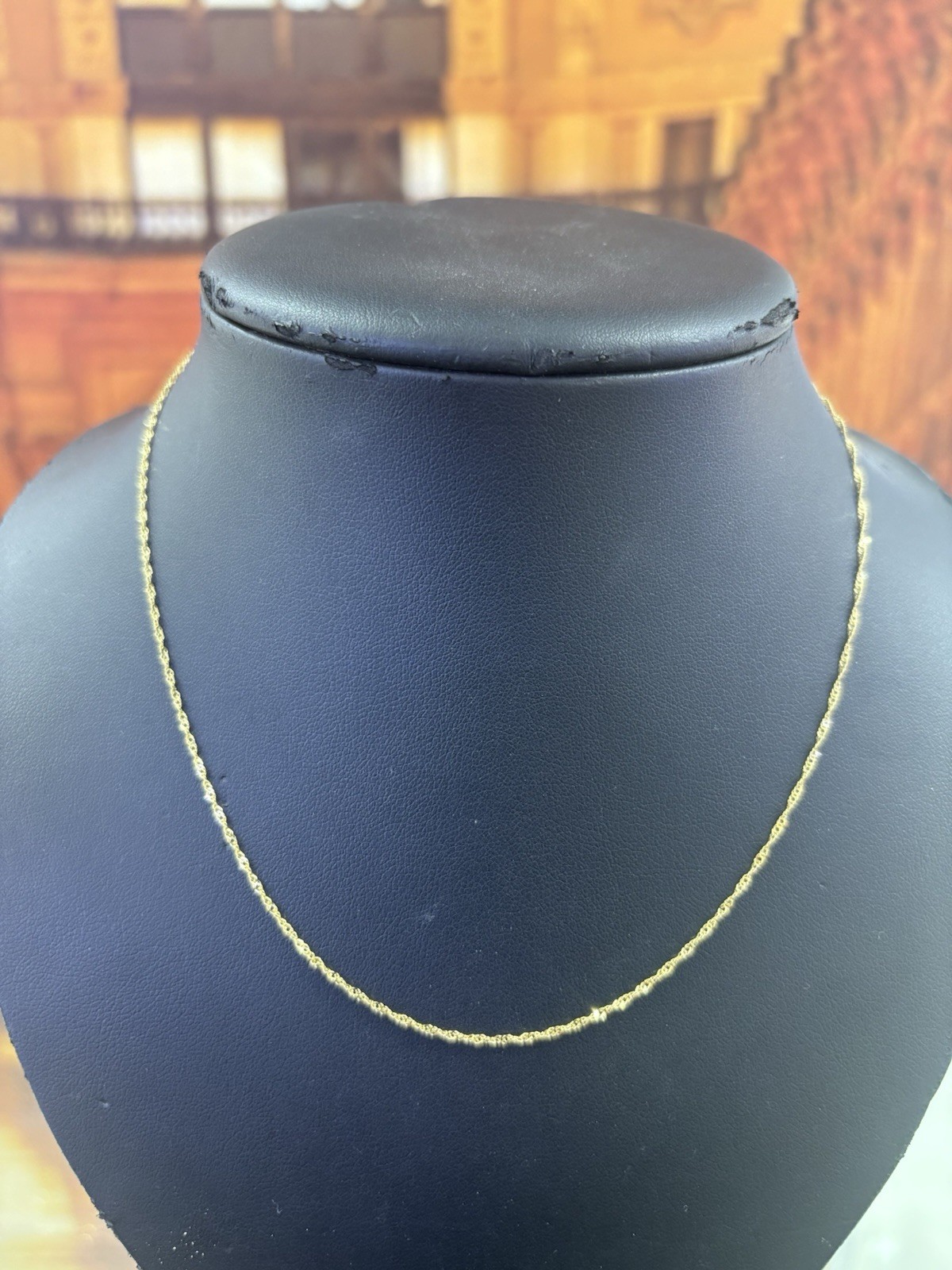 14K Yellow Gold 18” Fine Delicate Chain 1.0g Minimal Everyday Necklace
