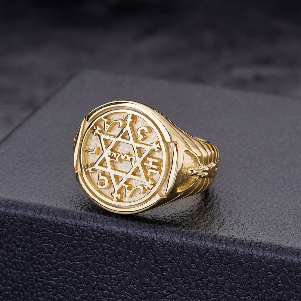 King Solomon’s Seal, 925 Sterling Silver Handmade Ring, Suleimans seal, Talisman