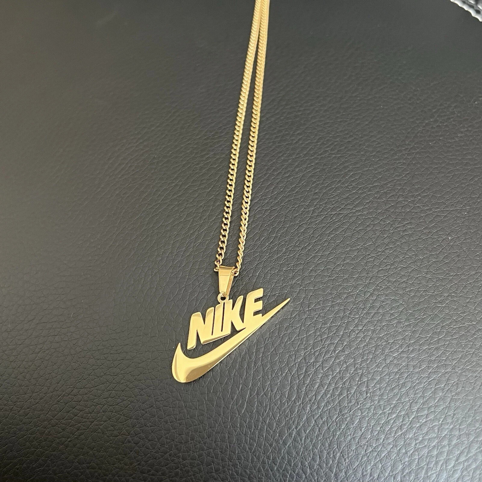925 Sterling Silver Symbol Logo Pendant Customizable 14K Yellow Gold Plated
