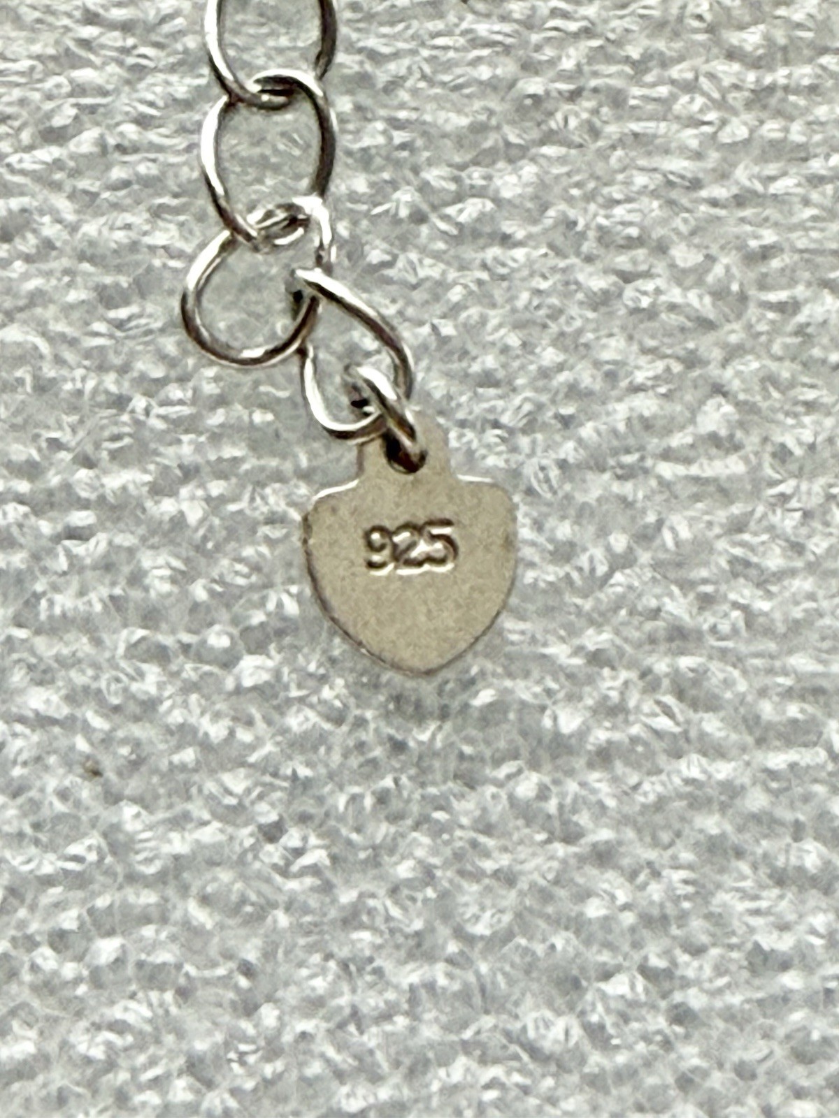 925 Sterling Silver Fixed TRIANGLE Pendant Geometric 16-18” Necklace 3.05 Grams