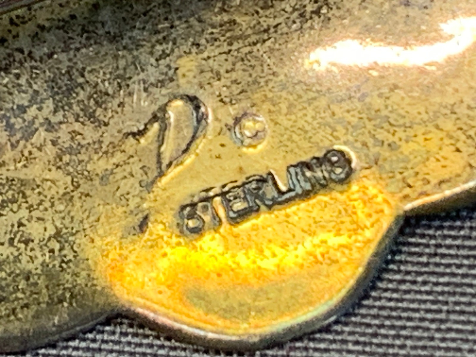Sterling Silver Turquoise Signed Brooch 4.59g Fine Jewelry Scatter Pin *READ*