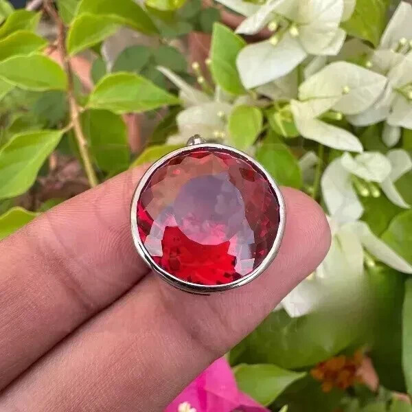 EGL Certified 25.5 Ct+ Natural PAINITE 925 Solid Silver Pendant LG Gemstone