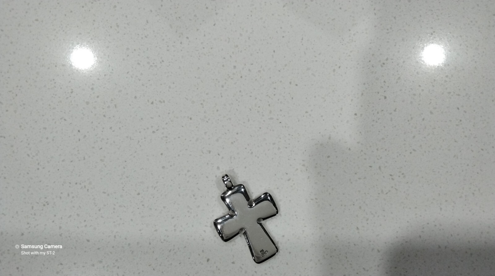Retired James Avery Celtic Knot Cross Sterling Silver Pendant Fixed Bail JA Box