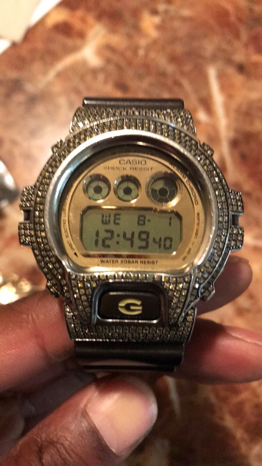 5.5 Yellow Diamond G Shock