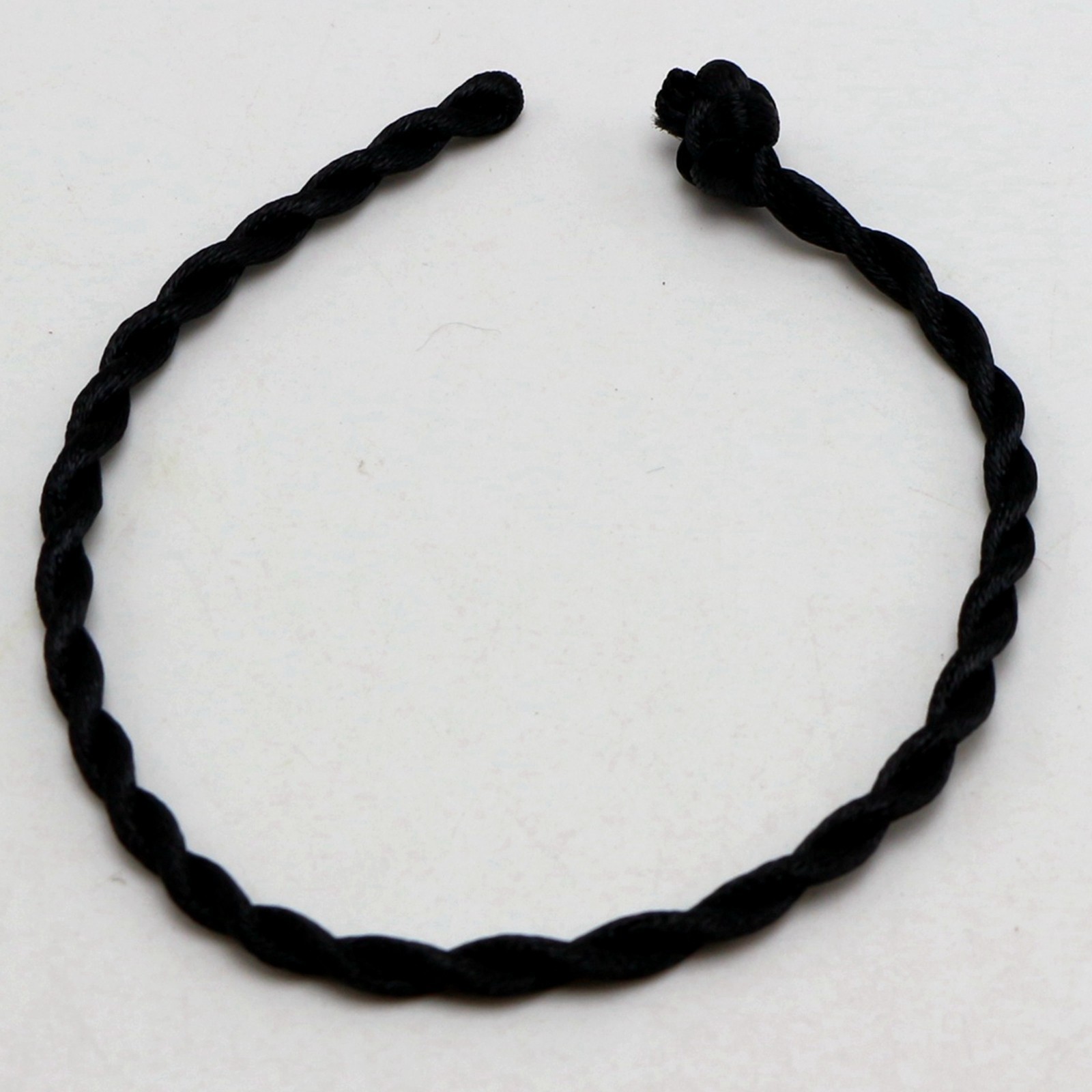 50 Braided Lucky String Twisted Rope Cord Bracelet 3mm Thick for Slider Charm