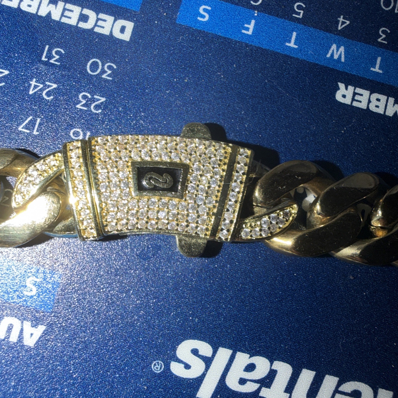 14k gold Ion plated Gold Necklace 24”