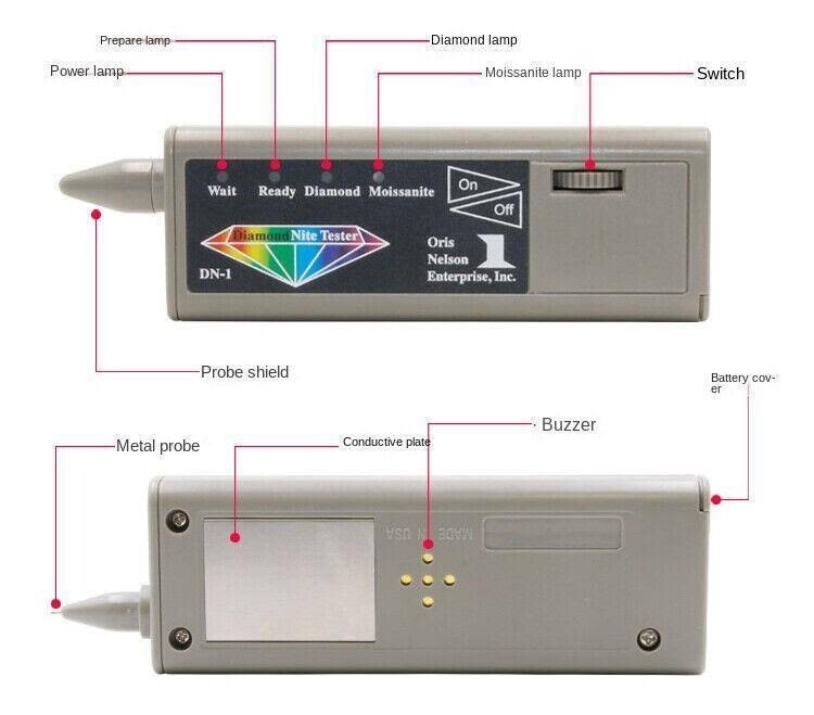 Diamond Nite Dual Tester Test For Moissanite And Diamonds DN-1 Top Quality Item