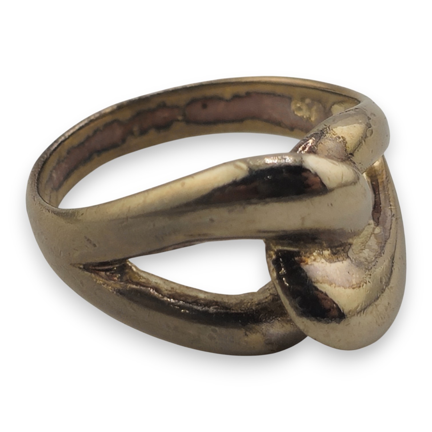 925 Silver Twisted Knot Ring Size 8.5 4g Classic Stylish Everyday Jewelry