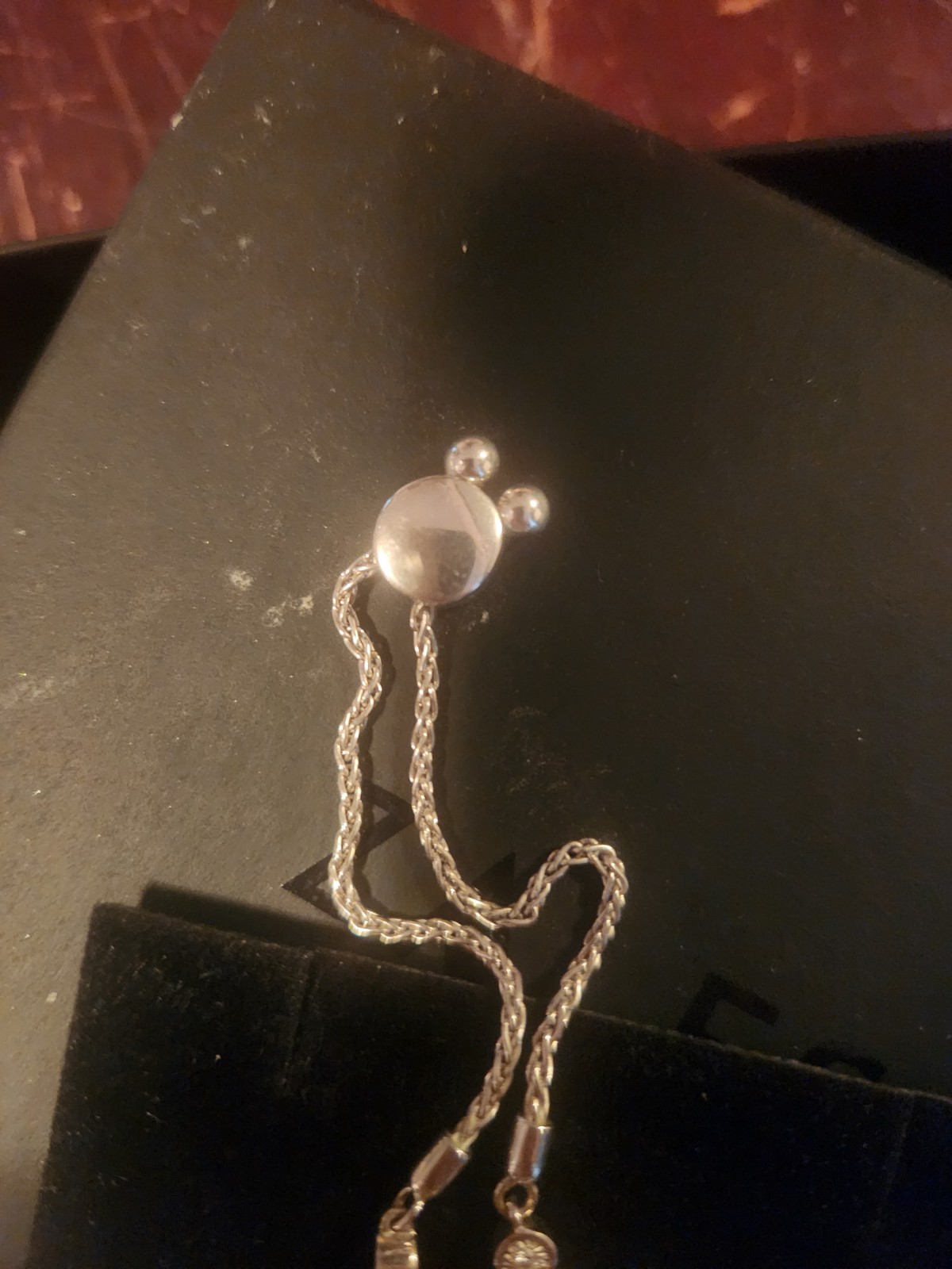 DIAMOND LAYERED INFINITY SIDEWAYS BOLO BRACELET 3/8 Ct.CT. Sterling Silver 9.0