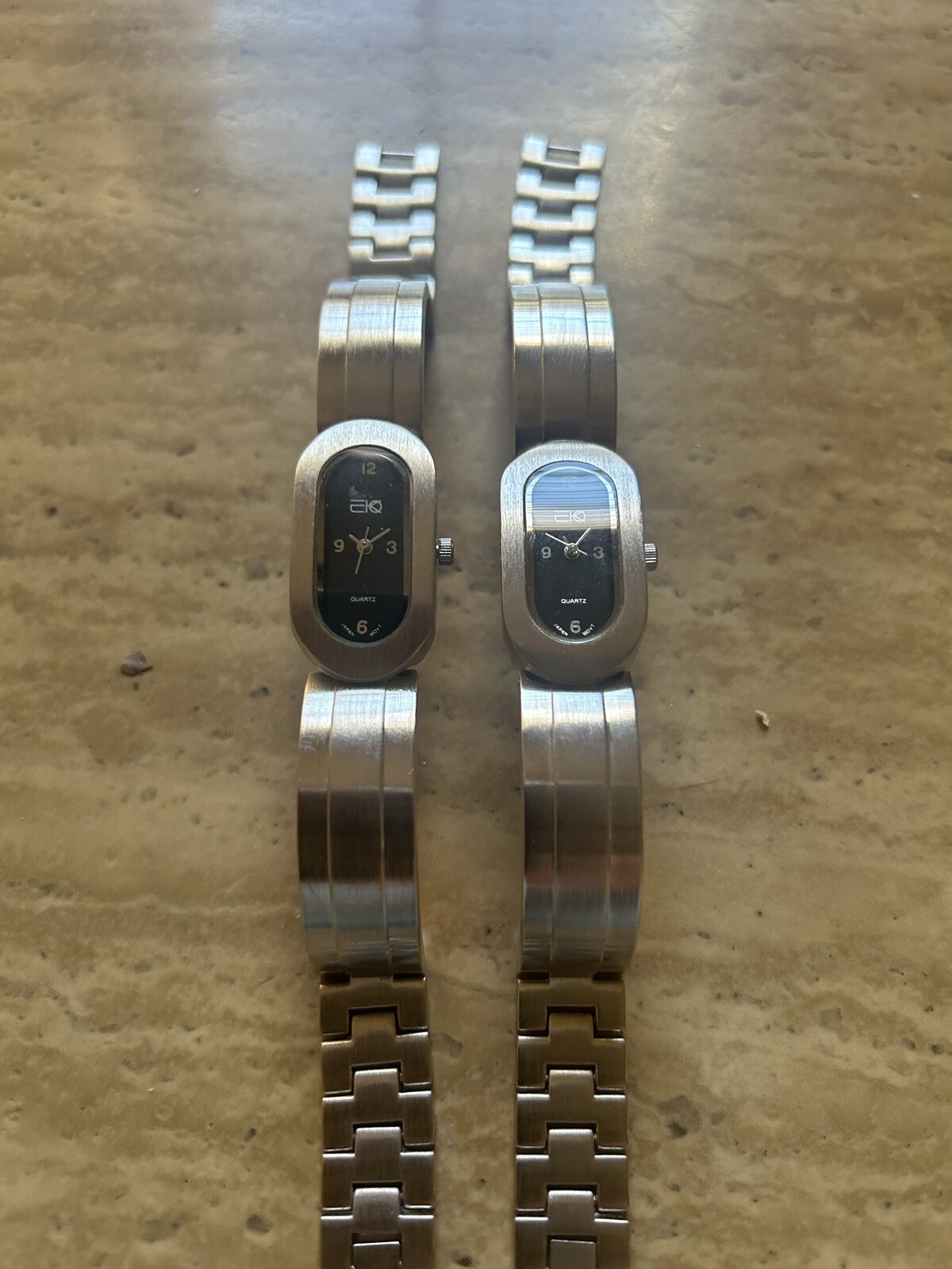 2New EKO Silver Japan Quartz Watches (the Buyer will Receive 2Watches)USA Vendor