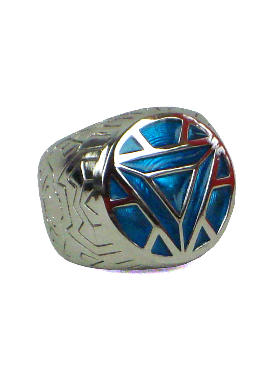 Iron Man Arc Reactor Sterling Silver Men’s Armor Ring Size 6 Marvel Limited