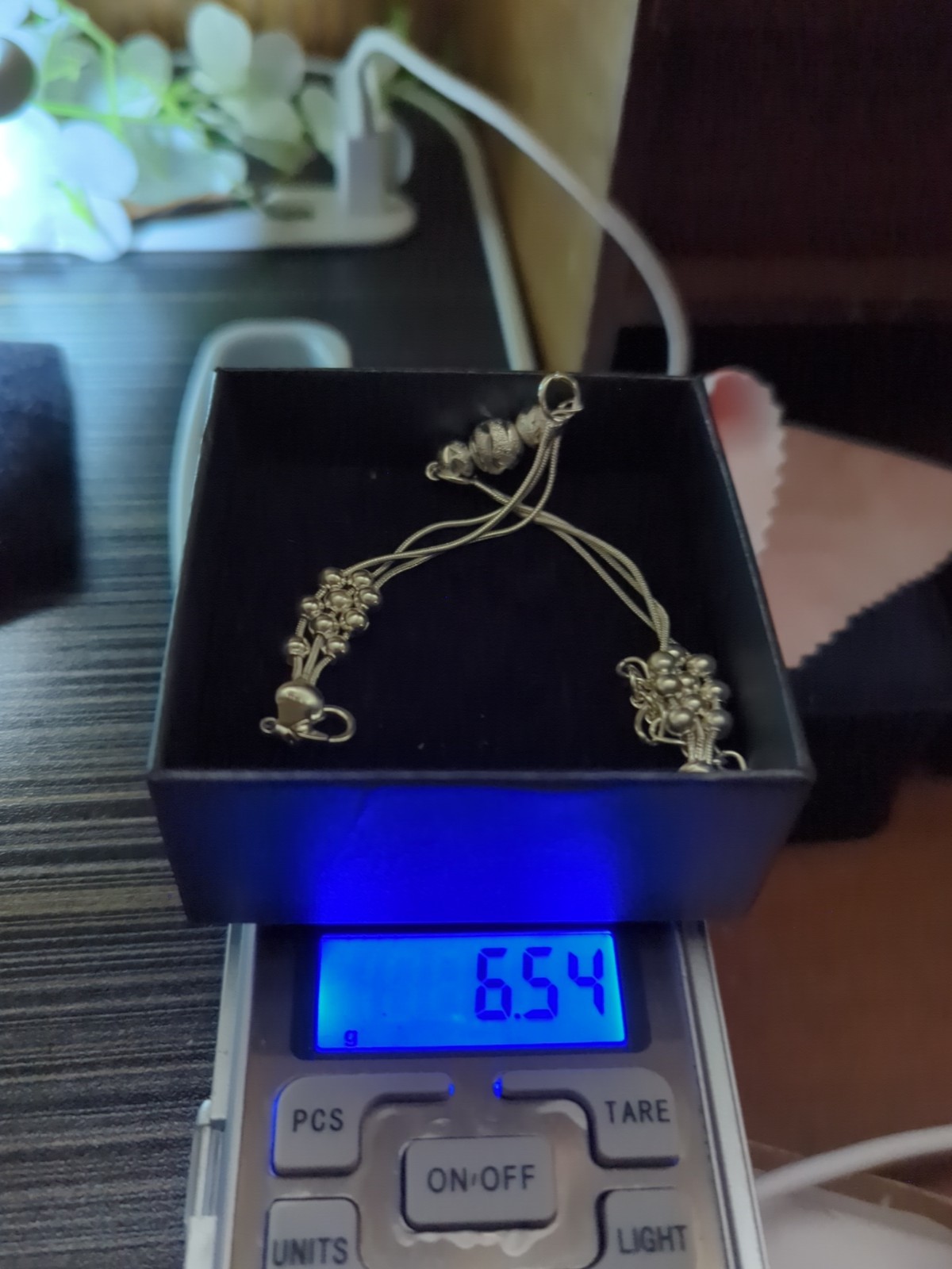 Sterling Silver 925 Adjustable 9-in Bracelet Handcrafted Carved And Created