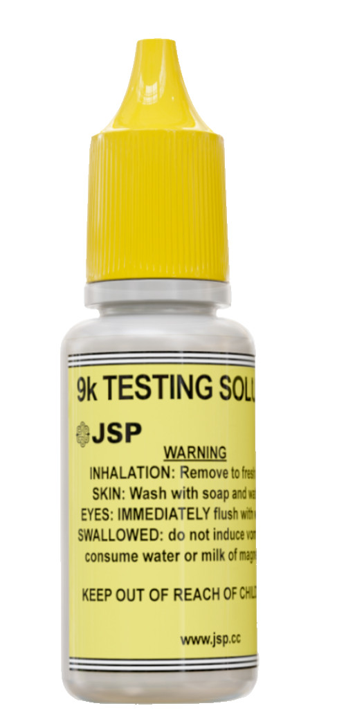 Gold Silver Platinum Testing Kit Test 9K 10K 12K 14k 18K 22K 999 925 Sterling