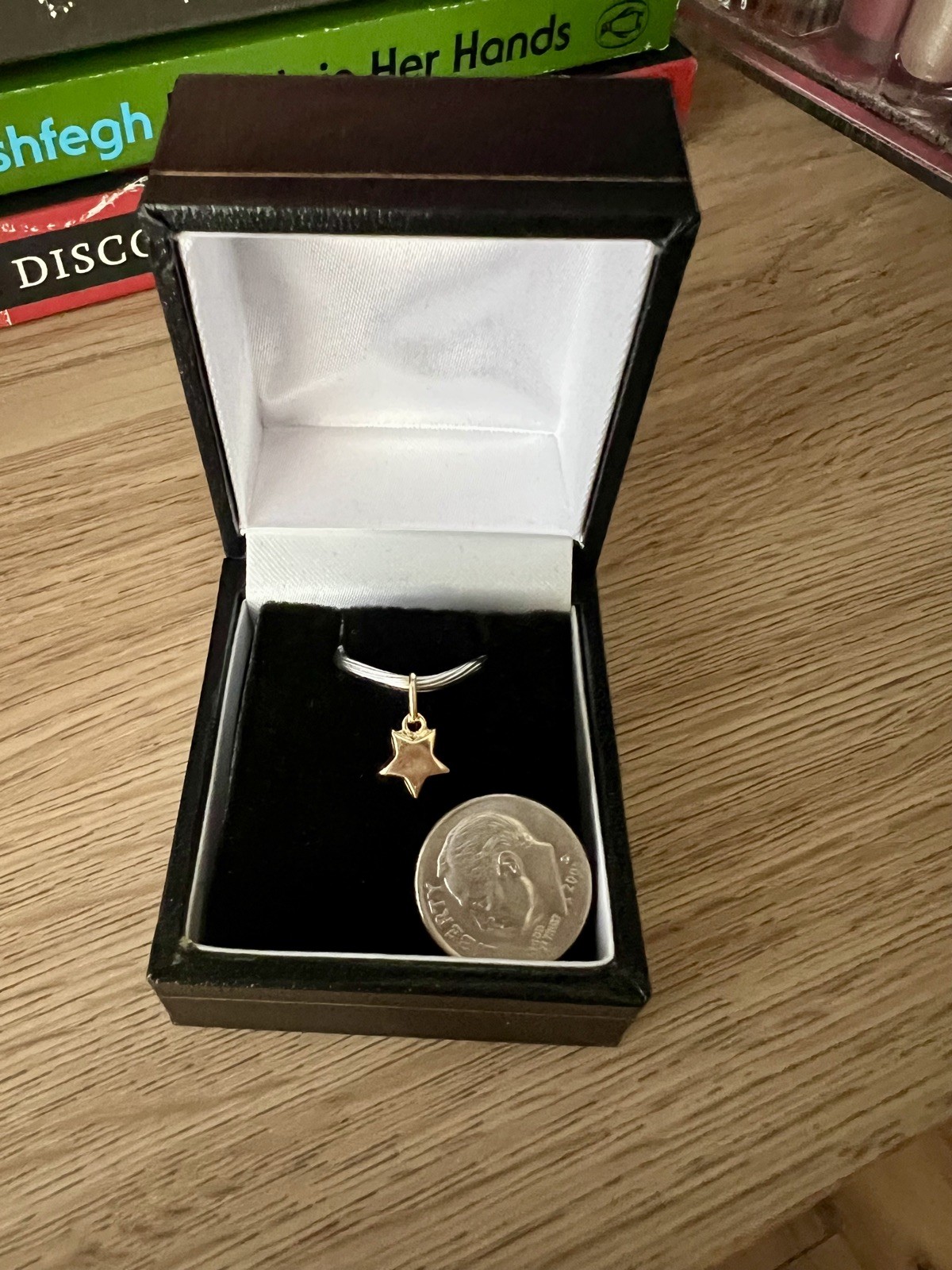 18k Gold Fixed Star Charm