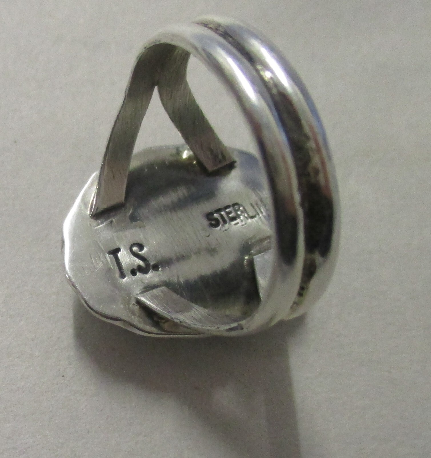 CHAROIT STERLING SIZE 6 3/4 RING & EARRINGS TS & TR UNKNOWN MAKER