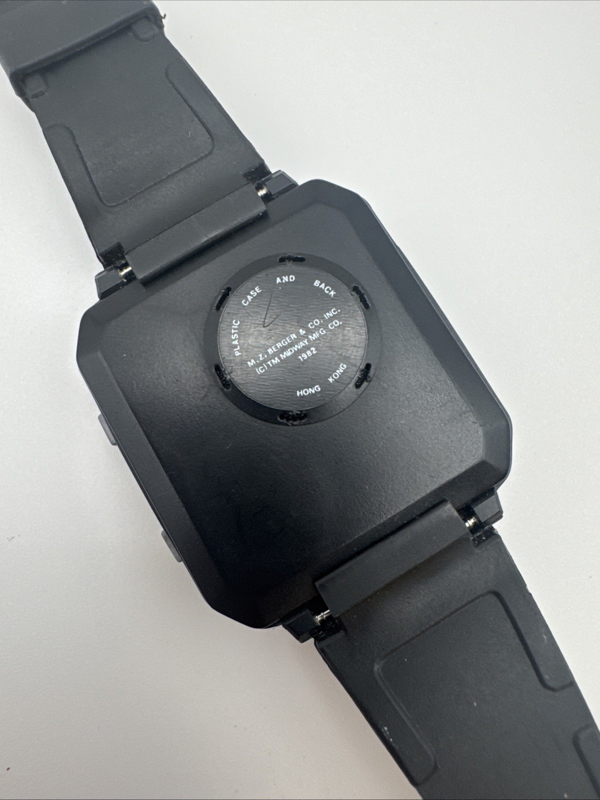 1982 Pac-Man Midway Nelsonic Berger Vintage Game Watch For Parts Not Working