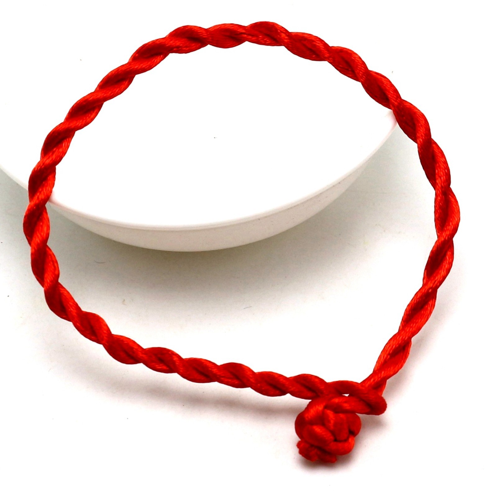 50 Braided Lucky String Twisted Rope Cord Bracelet 3mm Thick for Slider Charm