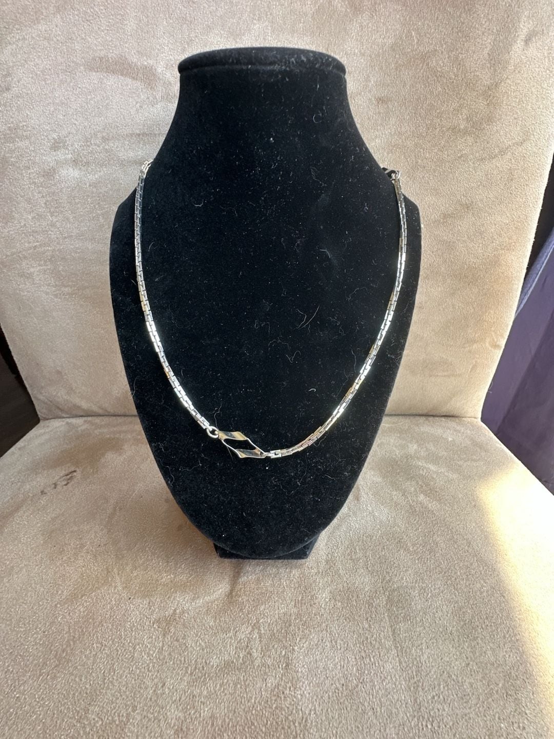Vintage 32” Sterling Silver 925 Braided Multi-Link Twisted Chain Necklace