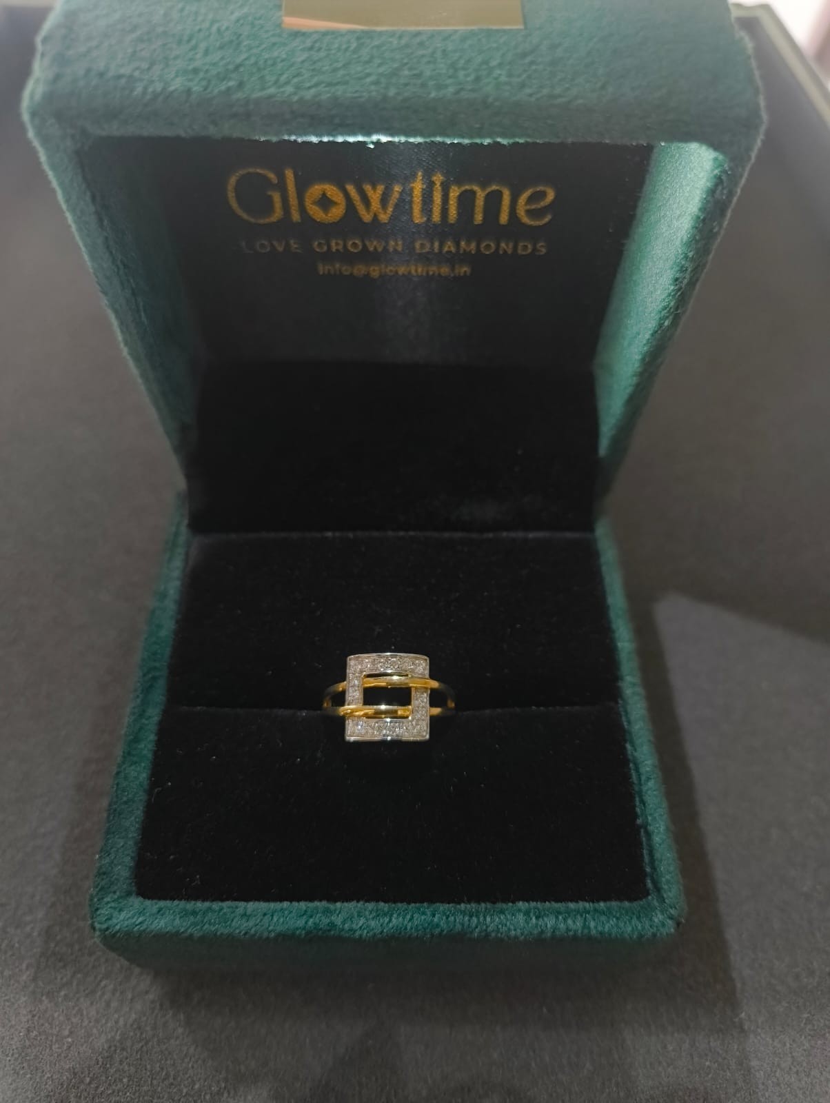 0.27 CT Round Cut E VS1 Lab Created Diamond 14kt Yellow Gold Ring